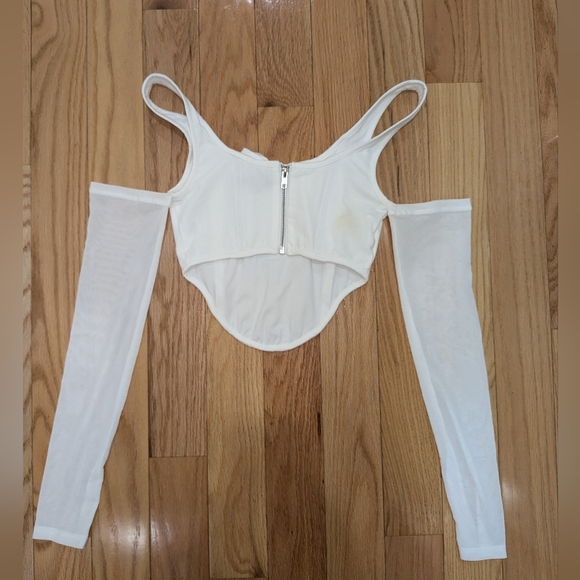 1S. NWOT BY.DYLN ARIA CORSET TOP - Picture 7 of 8